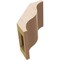 Ekena Millwork 5-inch W x 6-inch D x 6-inch H Funston Rough Cedar Woodgrain TimberThane Knee Brace, Primed BRCUR05X06X06FSTRCPR - alternate 4